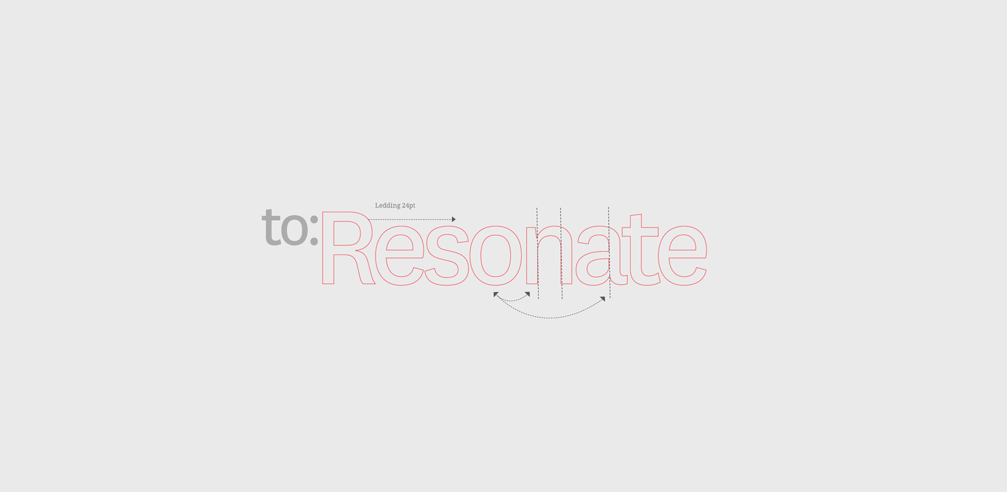 Logo Design Process to:Resonate
