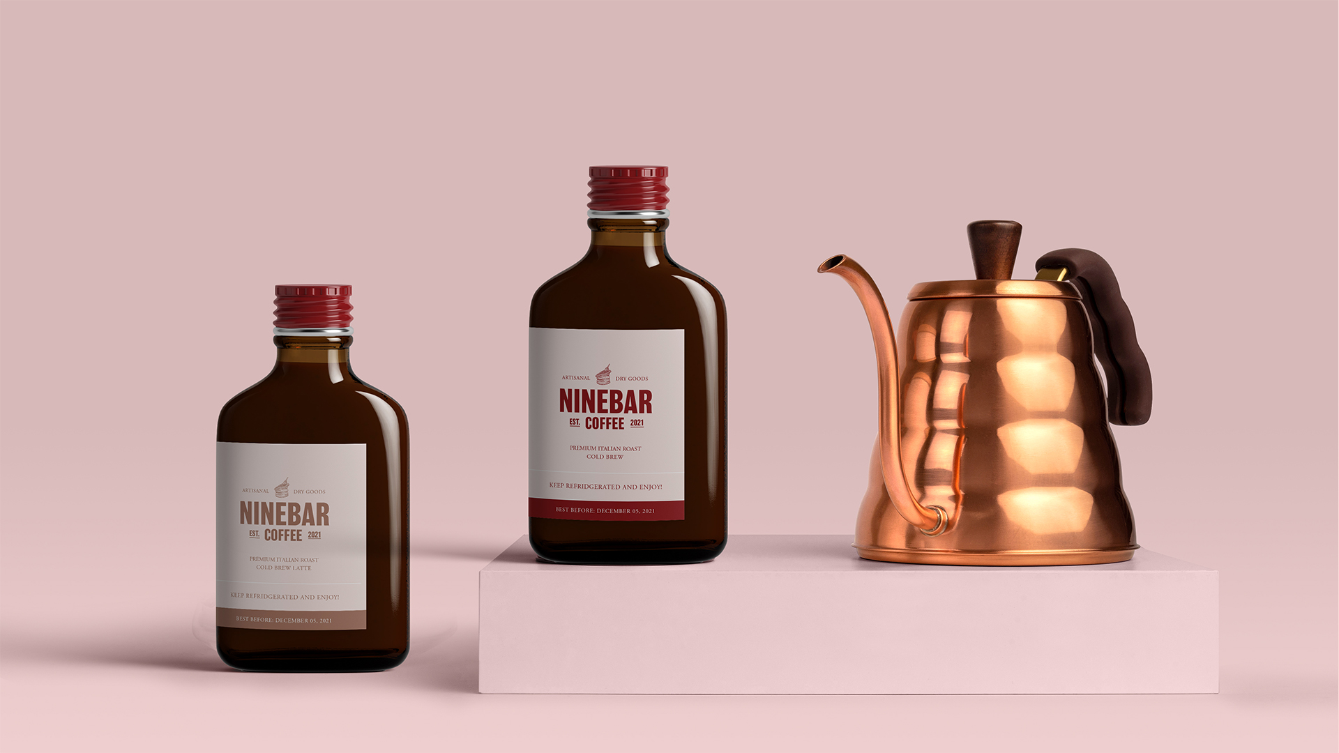Ninebar Coffee Cold Brew Packaging Design