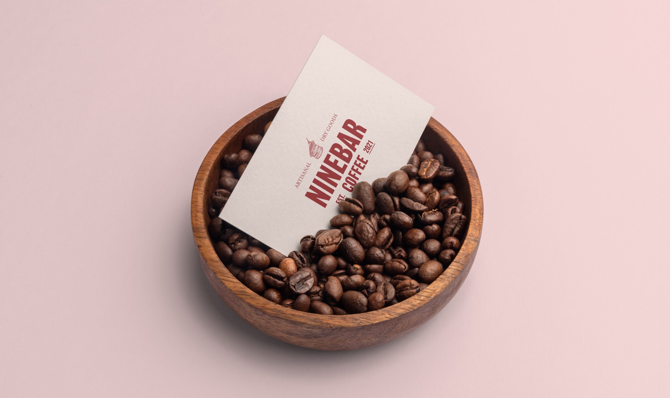 Coffee Restaurant Menu Design Business Card