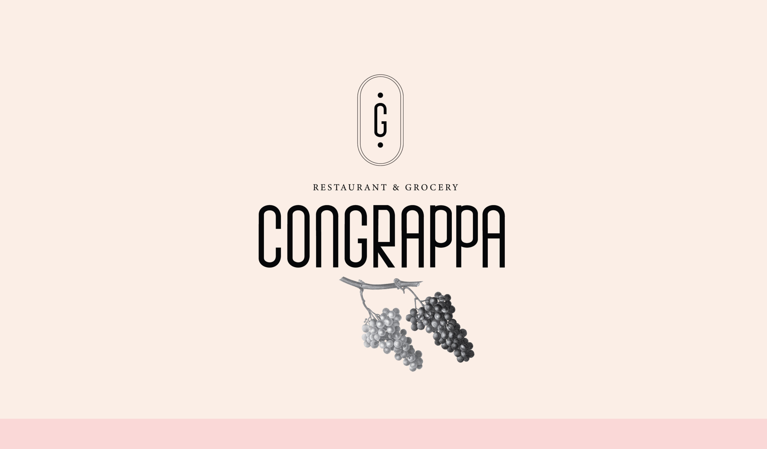 Congrappa Restaurant Italian Branding